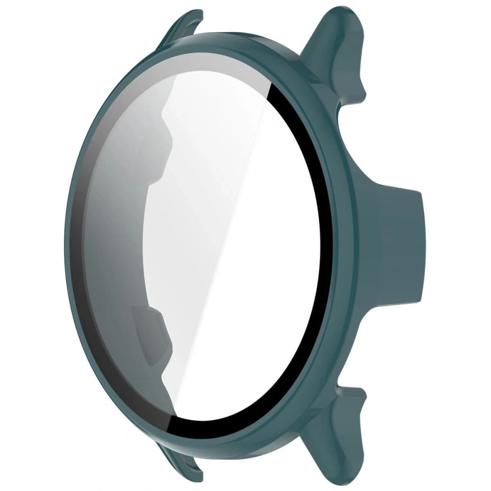 Bizon Case+Glass Uhr Garmin Vivoactive 6 grün - 3