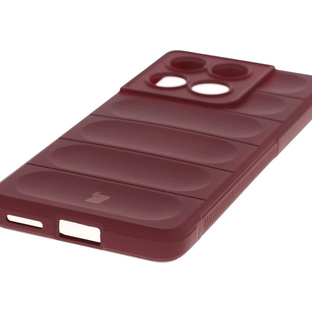 Bizon Case Tur Motorola Edge 60 Fusion / Edge 60 burgundy - 3