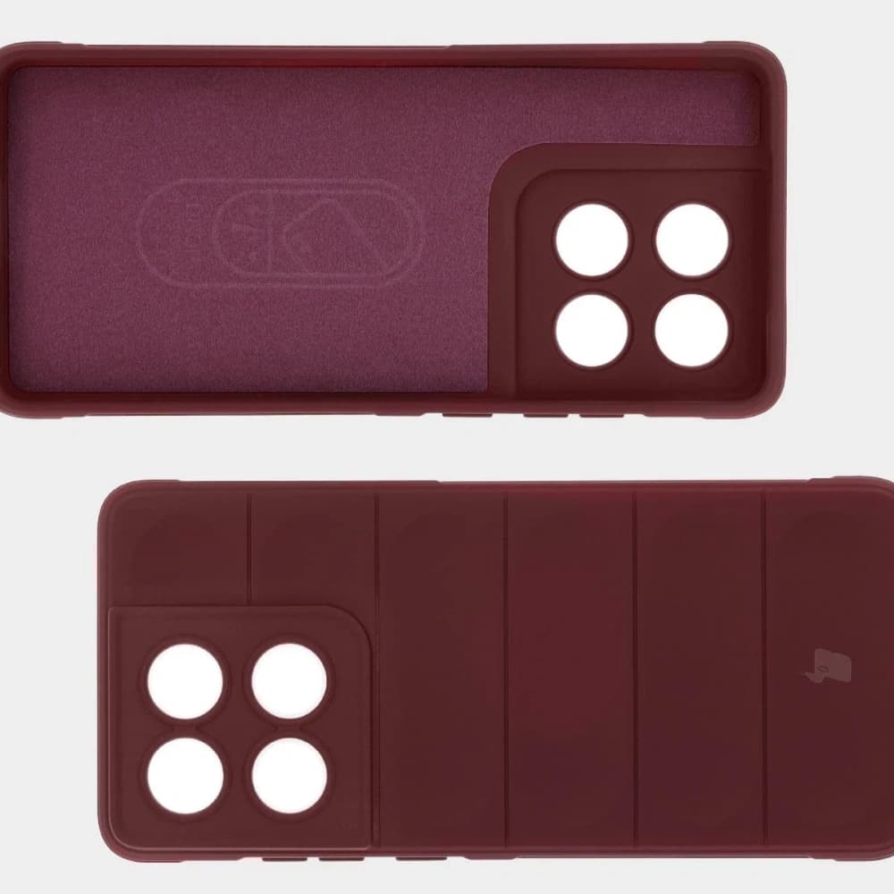 Bizon Case Tur Motorola Edge 60 Fusion / Edge 60 burgundy - 6