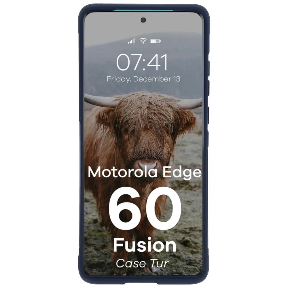 Bizon Case Tur Motorola Edge 60 Fusion / Edge 60 navy blue - 5