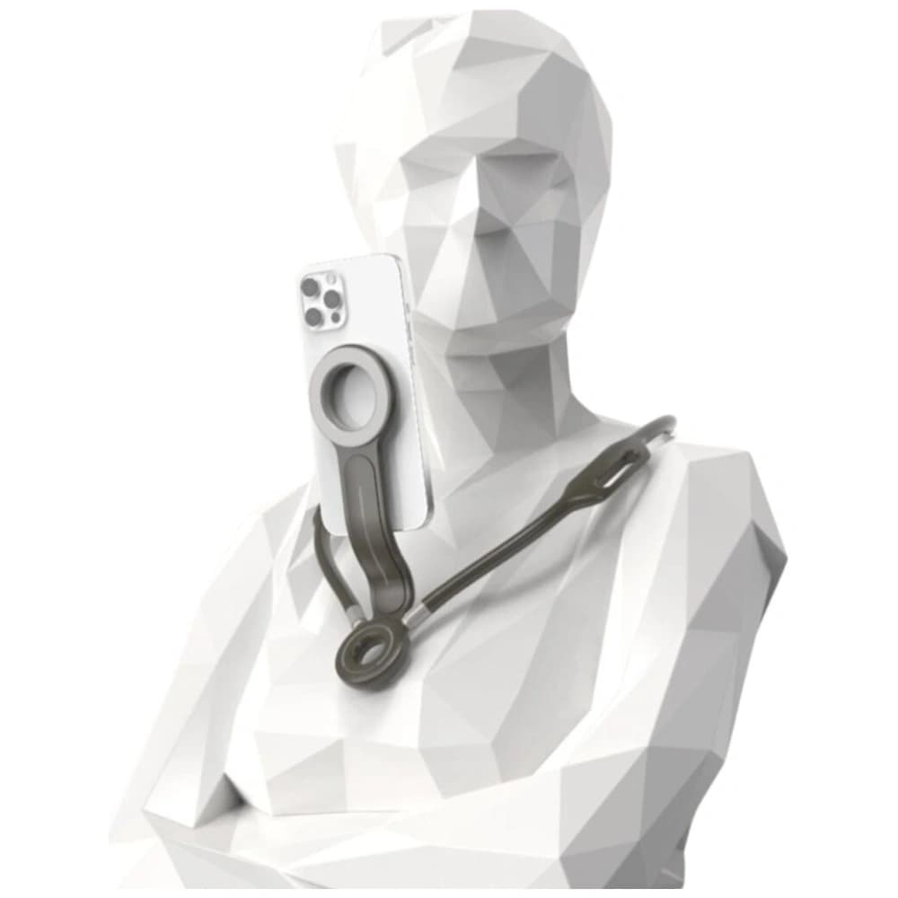 4smarts POV Magnetischer Halsbandhalter für Smartphones Anthrazit - 3