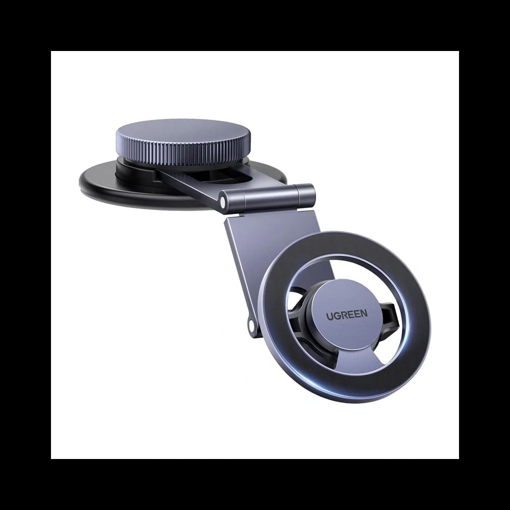 Uchwyt samochodowy na kokpit z ładowarką bezprzewodową UGREEN LP865 MagSafe 15W (czarny) - 1