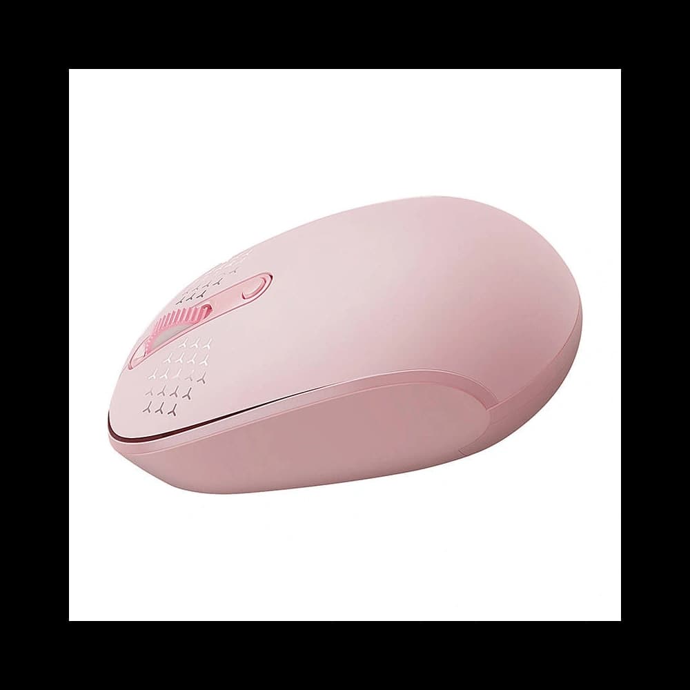 Baseus F01B Tri-Mode Wireless Mouse 2.4G BT 5.0 1600 DPI (rosa) - 6