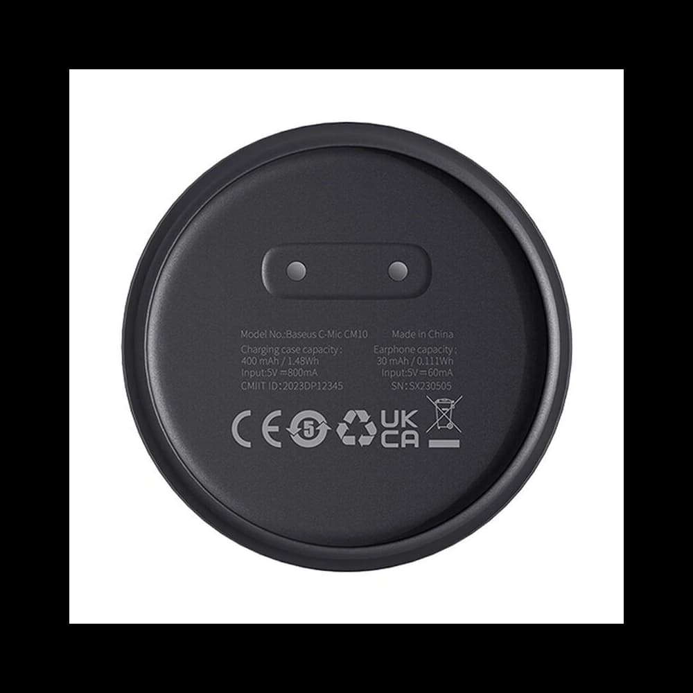 Baseus CM10 Intelligente Drahtlose Ohrhörer (Schwarz) - 4