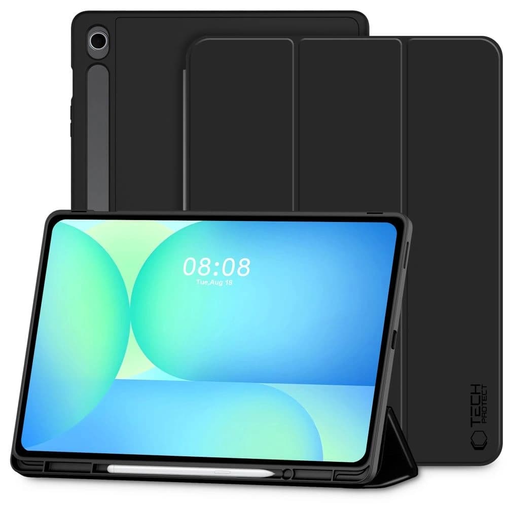 Tech-Protect SmartCase Pen Samsung Galaxy Tab S10 FE+ Plus 13.1 X620 / X626b Schwarz - 2