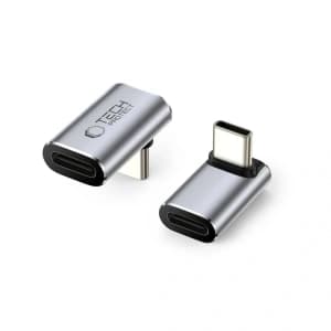 Tech-Protect Ultraboost AA02 Winkeladapter USB-C Grau