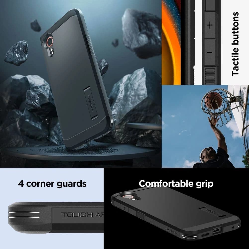 Etui Spigen Tough Armor Samsung Galaxy Xcover 7 Pro Black - 11