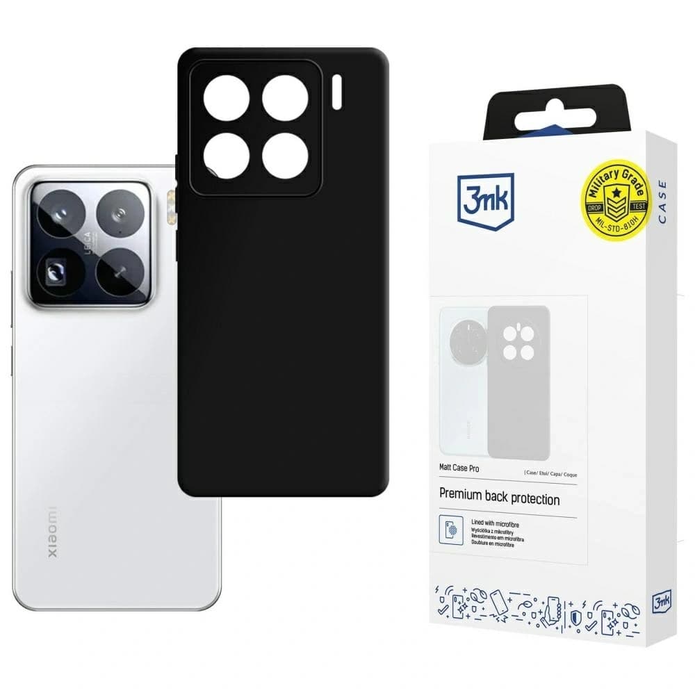 3MK Matt Case Pro Xiaomi 15 Pro black - 1