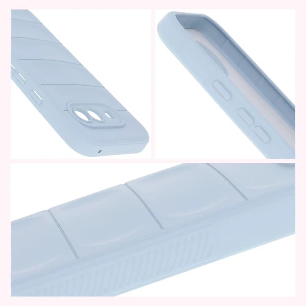 BIZON Hülle für Google Pixel 9a hellblau - 6