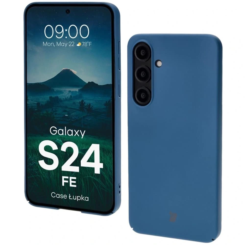 BIZON Case Lupka Samsung Galaxy S24 FE blue - 1
