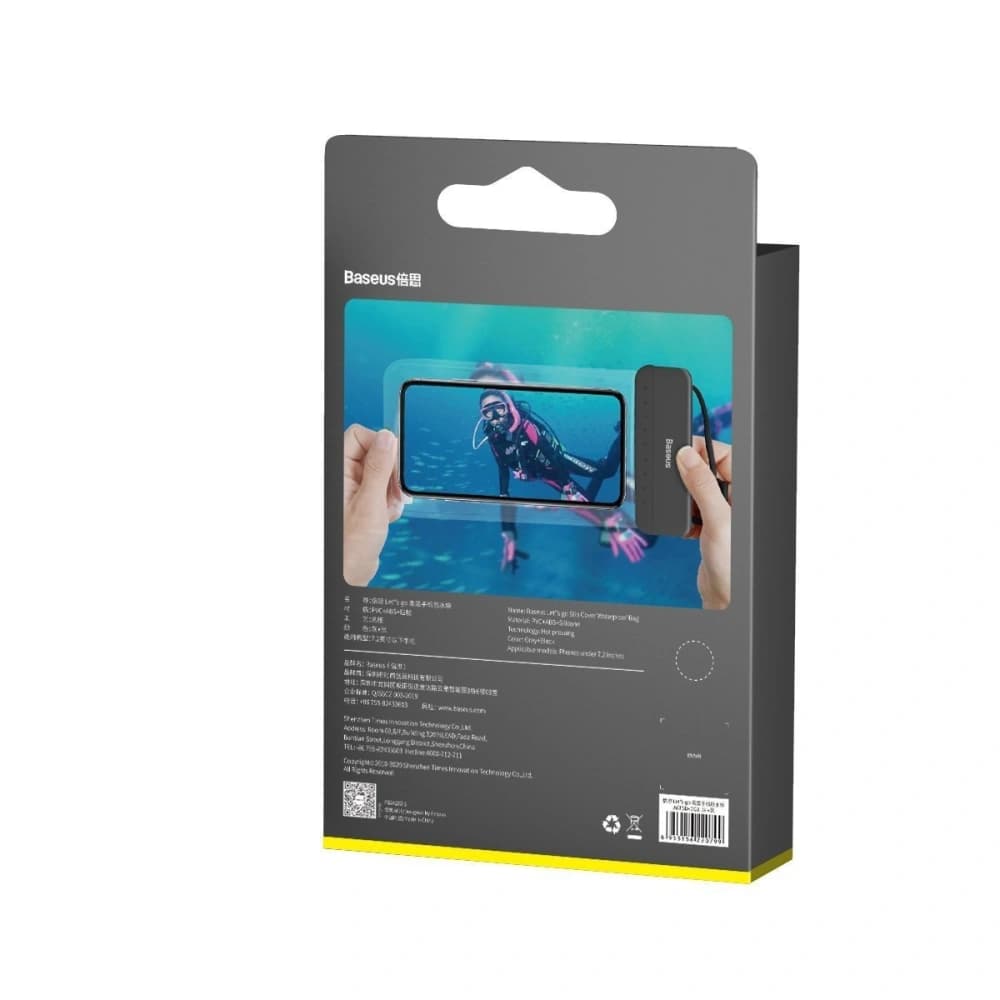 Baseus Let's Go Universal Waterproof Case Black - 8