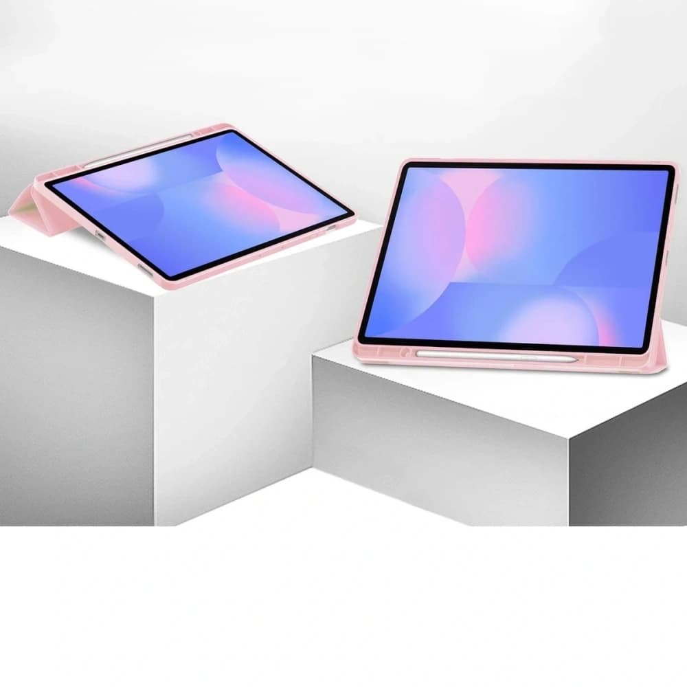 BIZON Case Tab Lizard Samsung Galaxy Tab S10 FE+ Plus rosa - 5