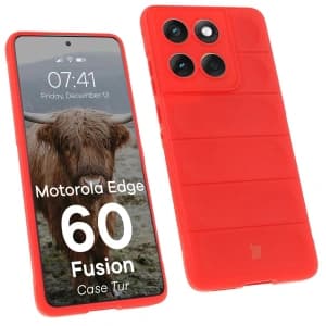 BIZON Case Tur Motorola Edge 60 / 60 Fusion red