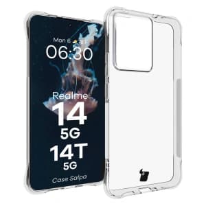 BIZON Case Salpa Realme 14 5G / 14T 5G clear