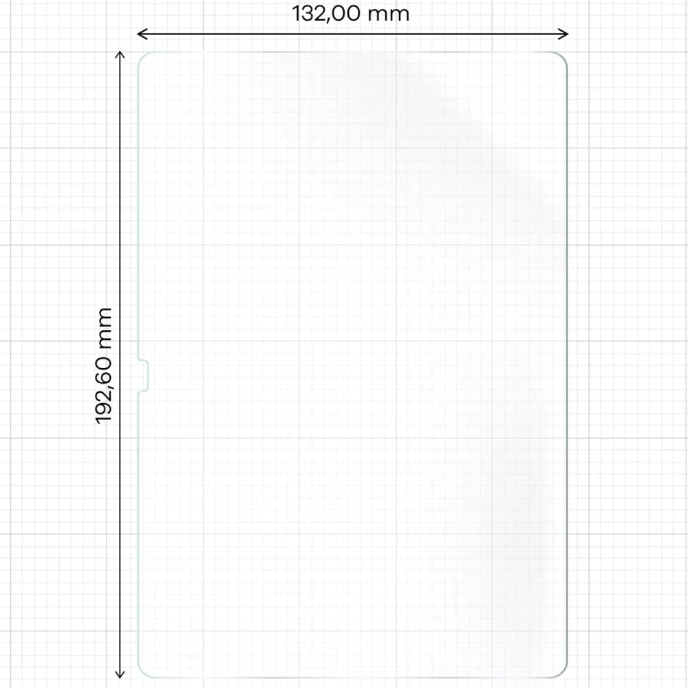 BIZON Film Tab Papyrus Samsung Galaxy Tab S10 FE+ Plus [2 PACK] - 2