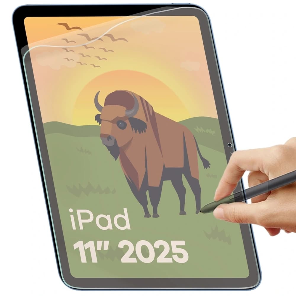 Folia matowa Bizon Glass Tab Film Sun do Apple iPad 10.9" 2022 / 11" 2025 [2 PACK] - 5