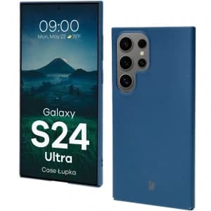BIZON Case Lupka Samsung Galaxy S24 Ultra blau