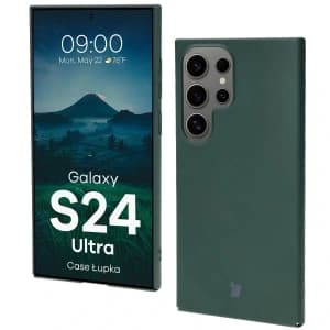 BIZON Case Lupka Samsung Galaxy S24 Ultra grün