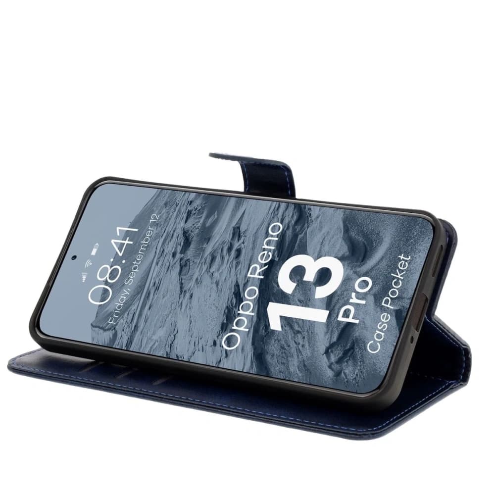 BIZON Case Pocket Oppo Reno13 Pro navy blue - 5