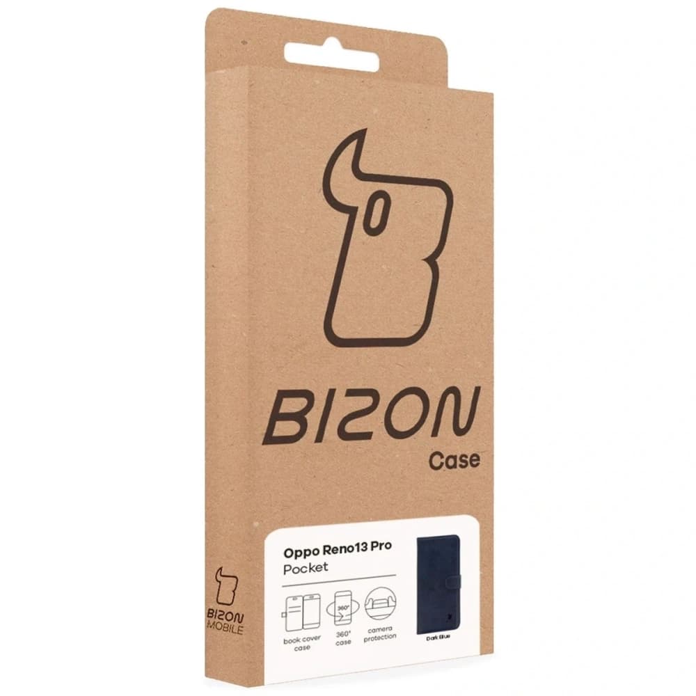 BIZON Case Pocket Oppo Reno13 Pro navy blue - 6