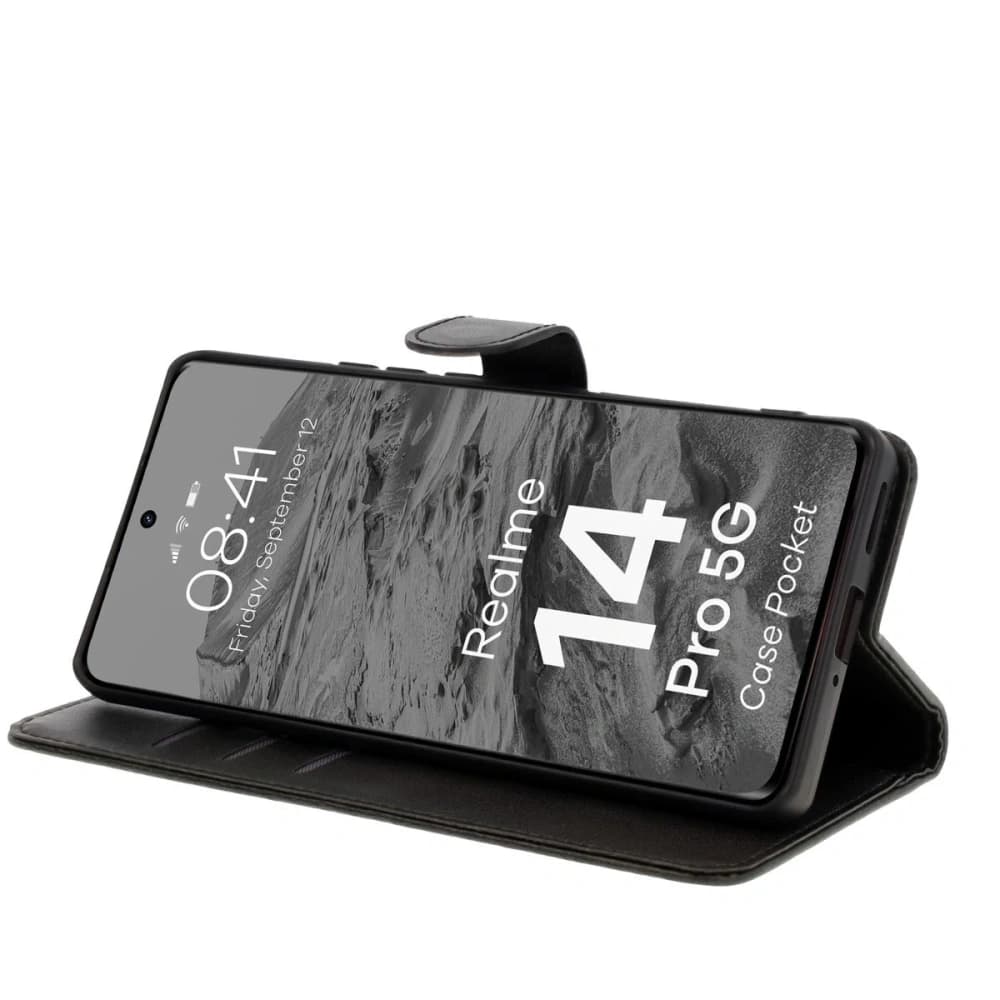 BIZON Case Pocket Realme 14 Pro 5G schwarz - 5