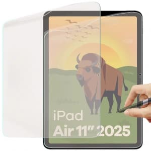 Folia matowa Bizon Glass Tab Film Sun do Apple iPad Air 13" 2024 / 13" 2025 [2 PACK]