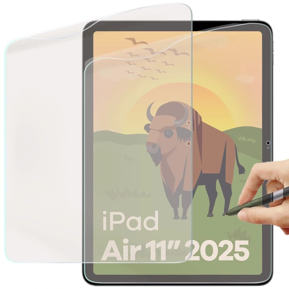 BIZON Glass Tab Film Sun Apple iPad Air 13" 2024 / 13" 2025 [2 PACK] - 1