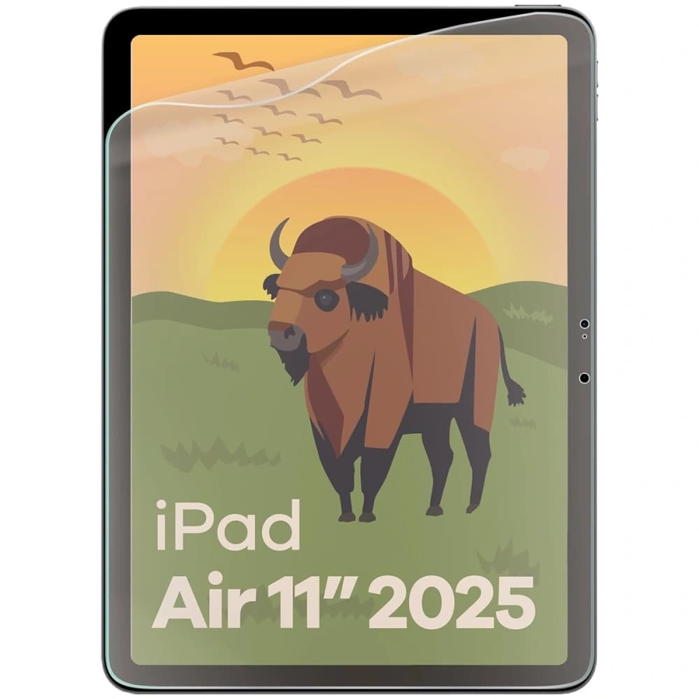 BIZON Glass Tab Film Sun Apple iPad Air 13" 2024 / 13" 2025 [2 PACK] - 3