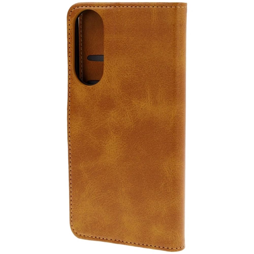 BIZON Case Pocket Samsung Galaxy S25 Edge brown - 4