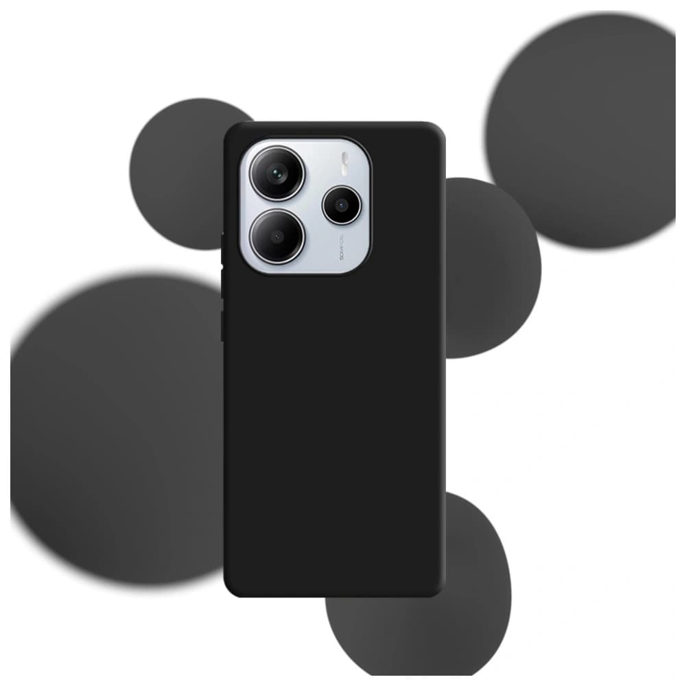 3MK Silikonhülle Xiaomi Redmi Note 14 5G schwarz - 2