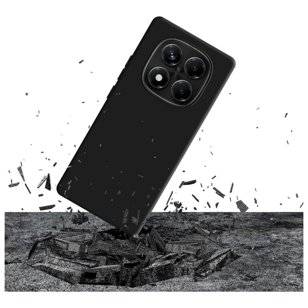 3MK Silikonhülle Xiaomi Redmi Note 14 Pro 5G schwarz - 3