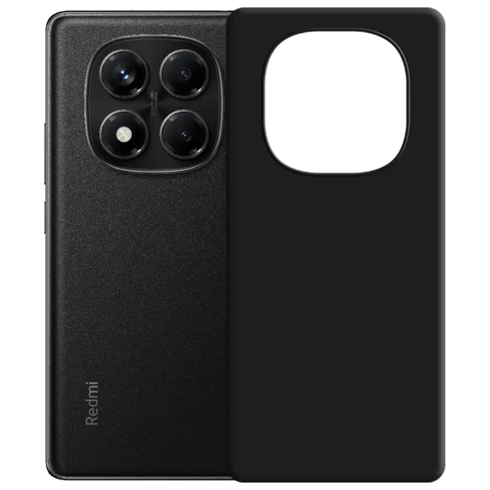 3MK Silikonhülle Xiaomi Redmi Note 14 Pro 5G schwarz - 5