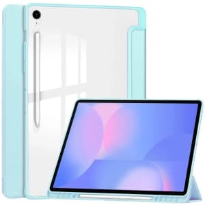 Bizon Case Tab Clear Matt Samsung Galaxy Tab S10 FE+ Plus blue