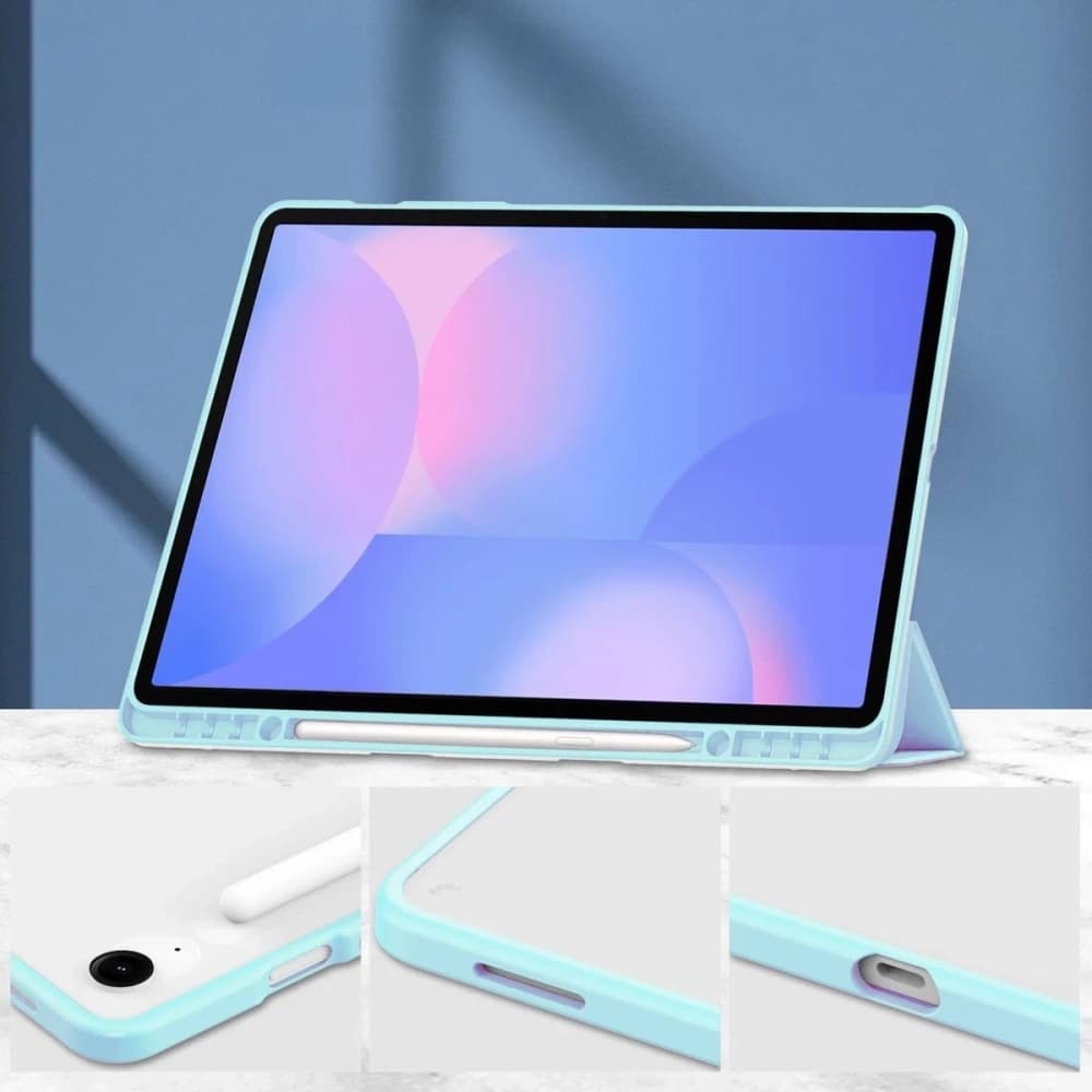 Bizon Case Tab Clear Matt Samsung Galaxy Tab S10 FE+ Plus blue - 3