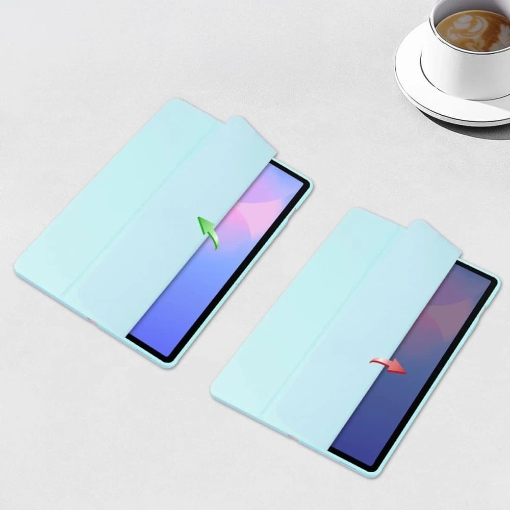 Bizon Case Tab Clear Matt Samsung Galaxy Tab S10 FE+ Plus blue - 5