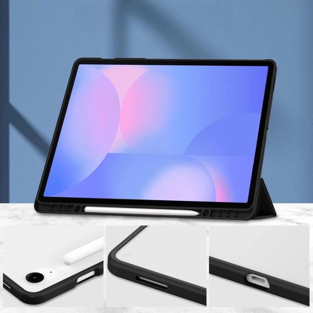 Bizon Case Tab Clear Matt Samsung Galaxy Tab S10 FE+ Plus black - 3