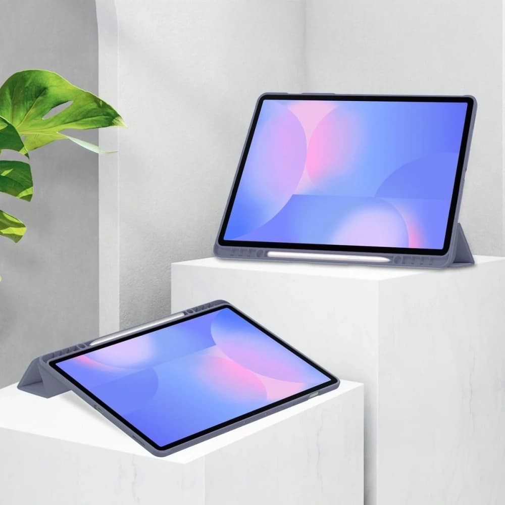 Bizon Case Tab Clear Matt Samsung Galaxy Tab S10 FE+ Plus Lavendel - 2