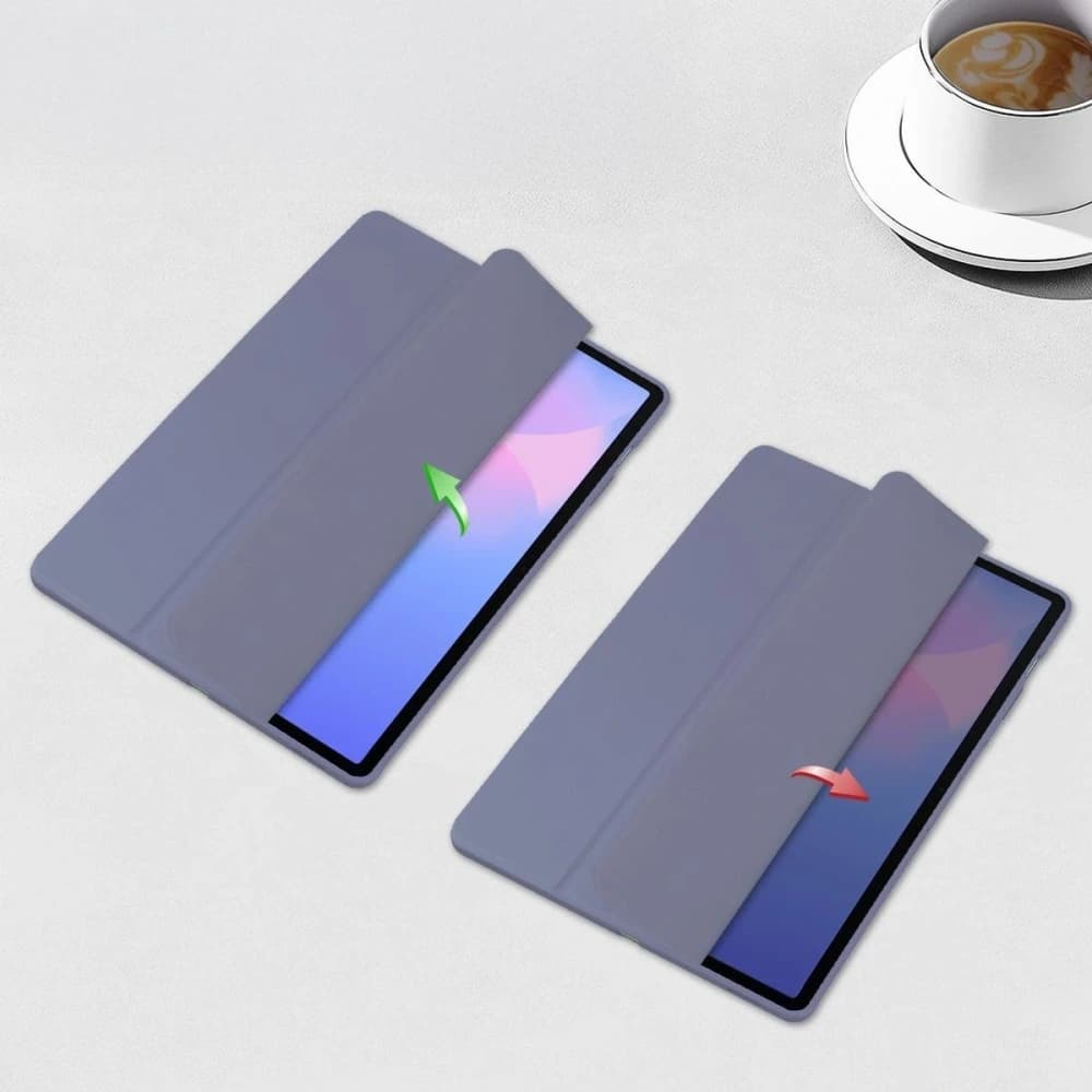 Bizon Case Tab Clear Matt Samsung Galaxy Tab S10 FE+ Plus Lavendel - 5