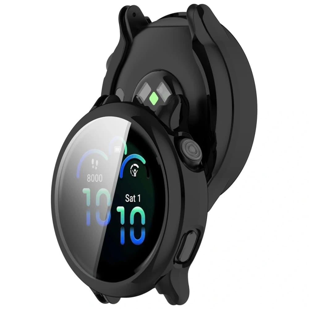 Bizon Case Uhr Felipe Garmin Vivoactive 6 schwarz - 1