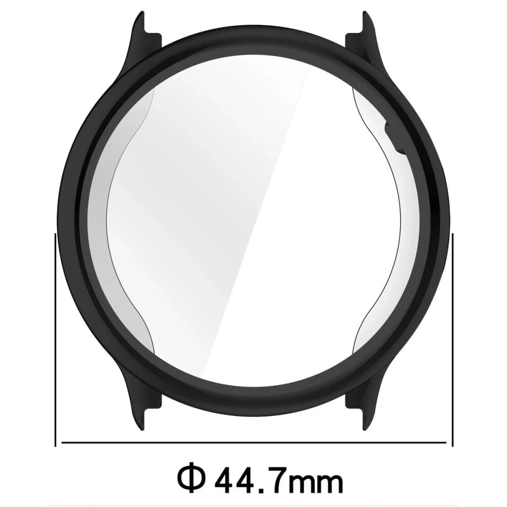 Bizon Case Uhr Felipe Garmin Vivoactive 6 schwarz - 2