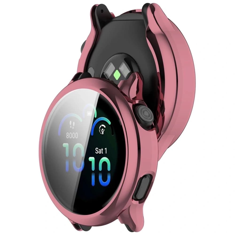 Bizon Case Uhr Felipe Garmin Vivoactive 6 pink - 1
