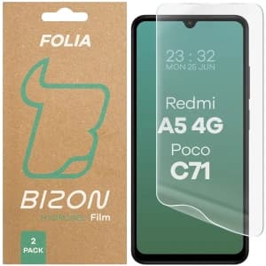 Bizon Glas Hydrogel Front Xiaomi Redmi A5 4G / POCO C71 4G [2 PACK]