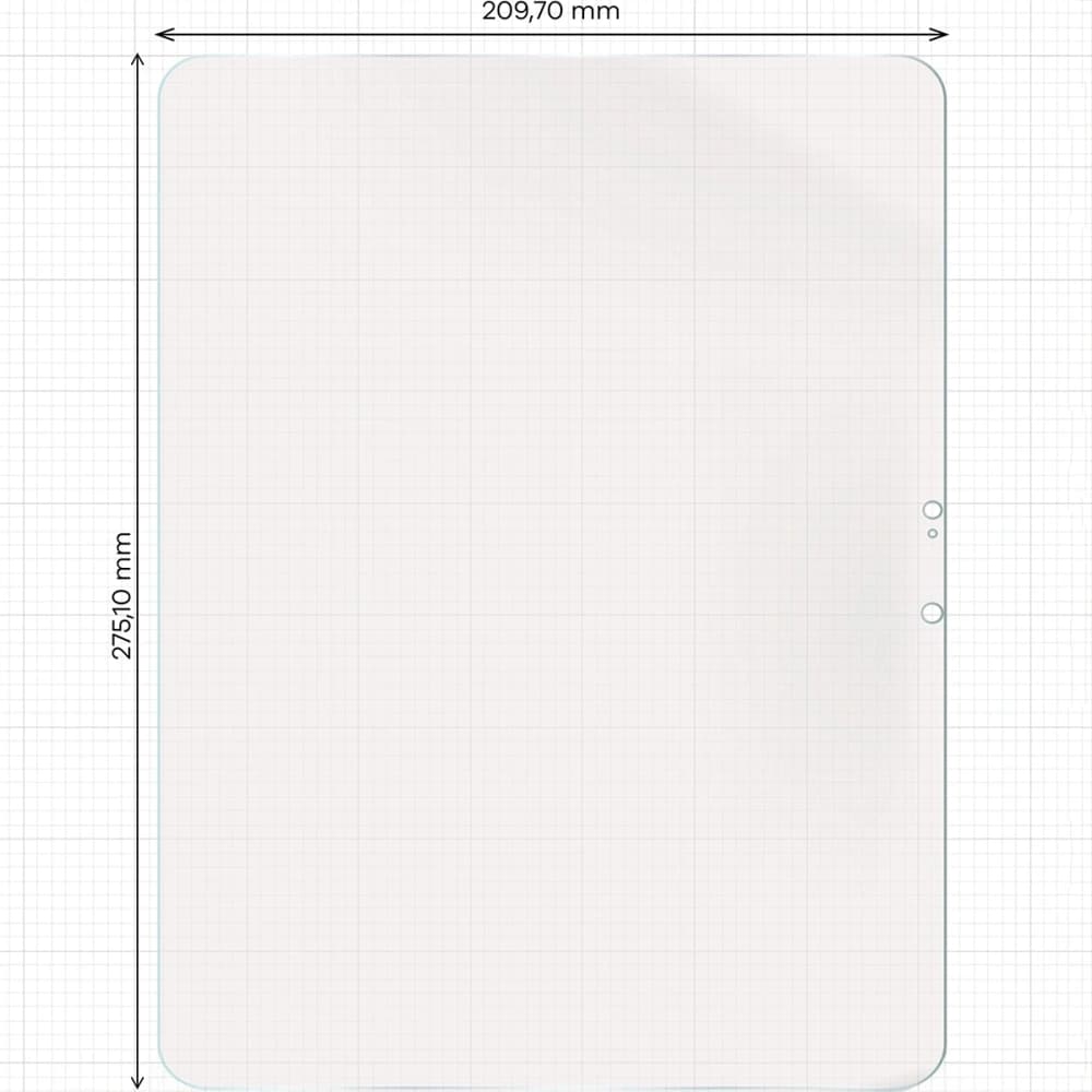 Bizon Glass Tab Film Sun Apple iPad Air 13" 2024 / 13" 2025 [2 PACK] - 2