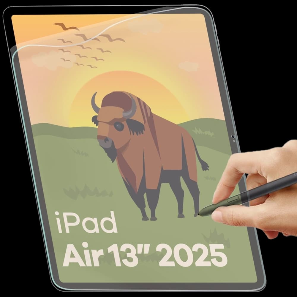 Bizon Glass Tab Film Sun Apple iPad Air 13" 2024 / 13" 2025 [2 PACK] - 5
