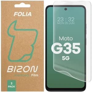 Bizon Glas Hydrogel Front Motorola Moto G35 5G [2 PACK]