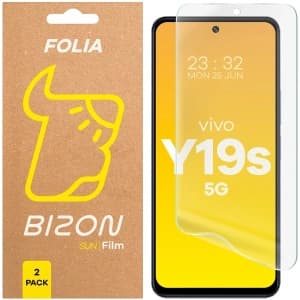 Bizon Glass Film Sun Vivo Y19s [2 PACK]