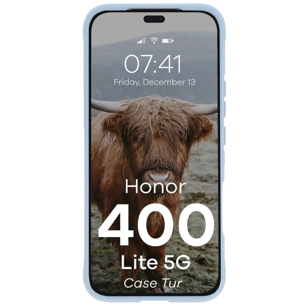 Bizon Case Tur Honor 400 Lite 5G hellblau - 5
