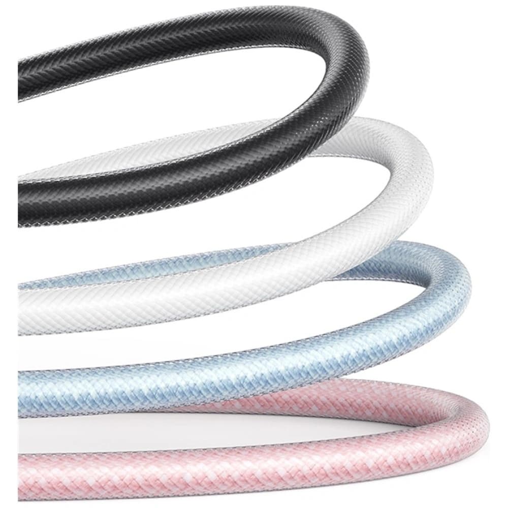 USAMS Cloud Series US-SJ658 USB-A / USB-C Cable 6A 12m blue - 4