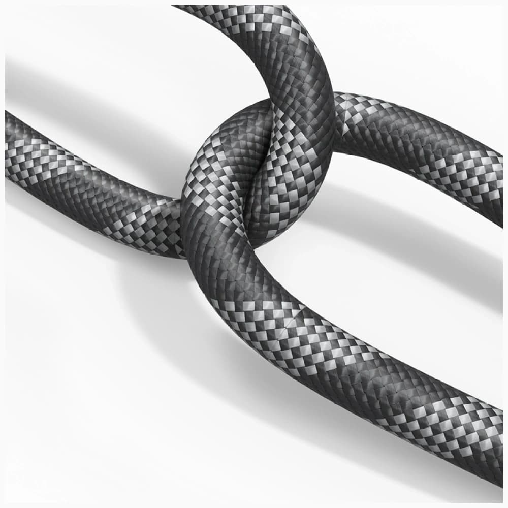 USAMS SJ746 Telefonband mit USB-C / Lightning Ladekabel 30W 1,2m pink - 4