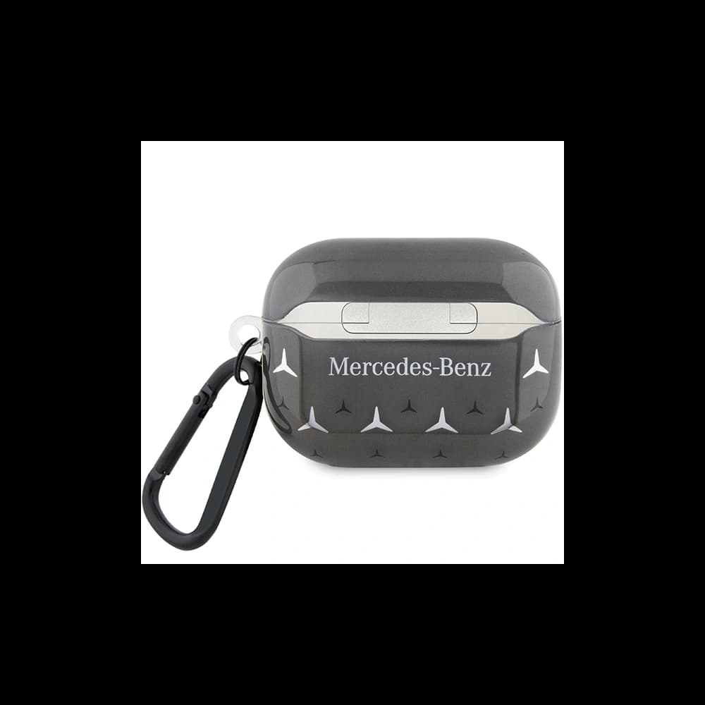 Etui Mercedes MEAP8DPMGS Apple AirPods Pro Large Star Pattern cover czarny - 2